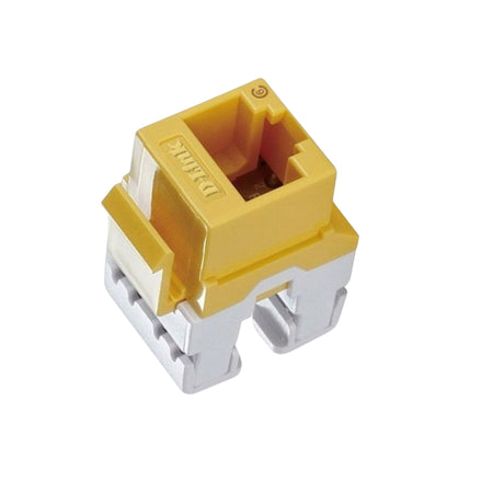 D-Link Cat 6 I/O Keystone Jack Yellow (NKJ-C6YEL1B21)