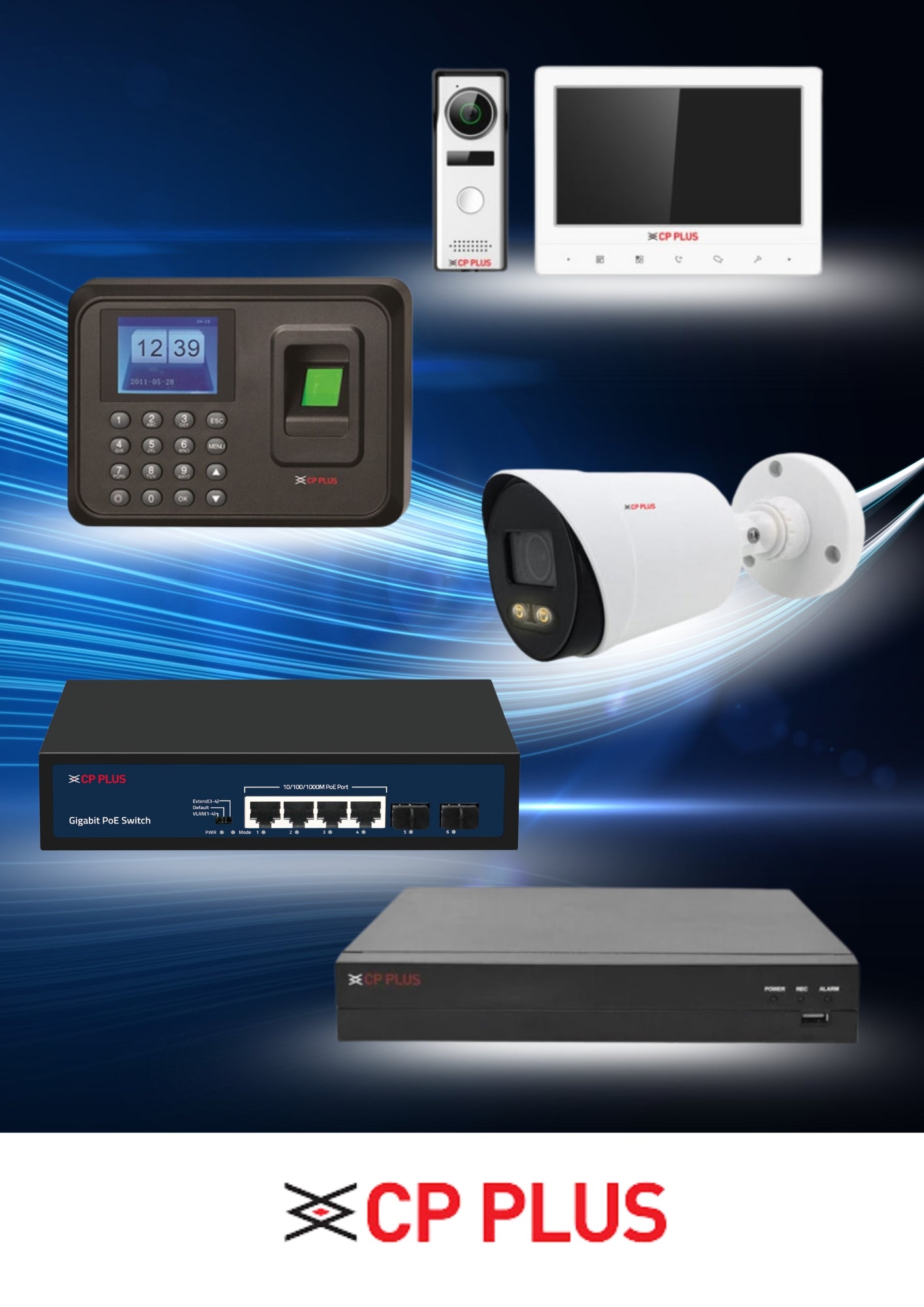 CP Plus Product Display