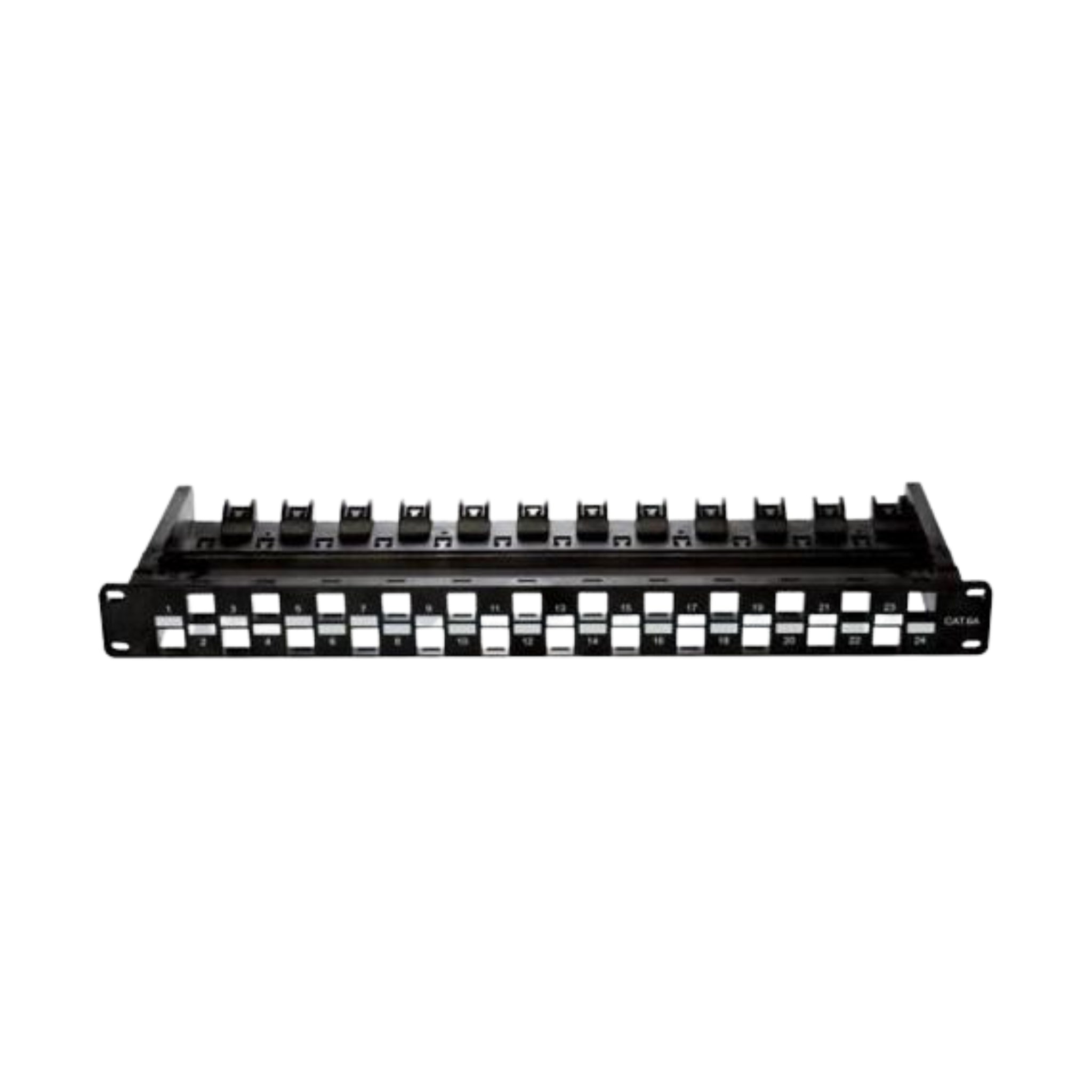 D-Link 24 Port Cat 6 A Patch Panel (NPP-6A1BLK241)