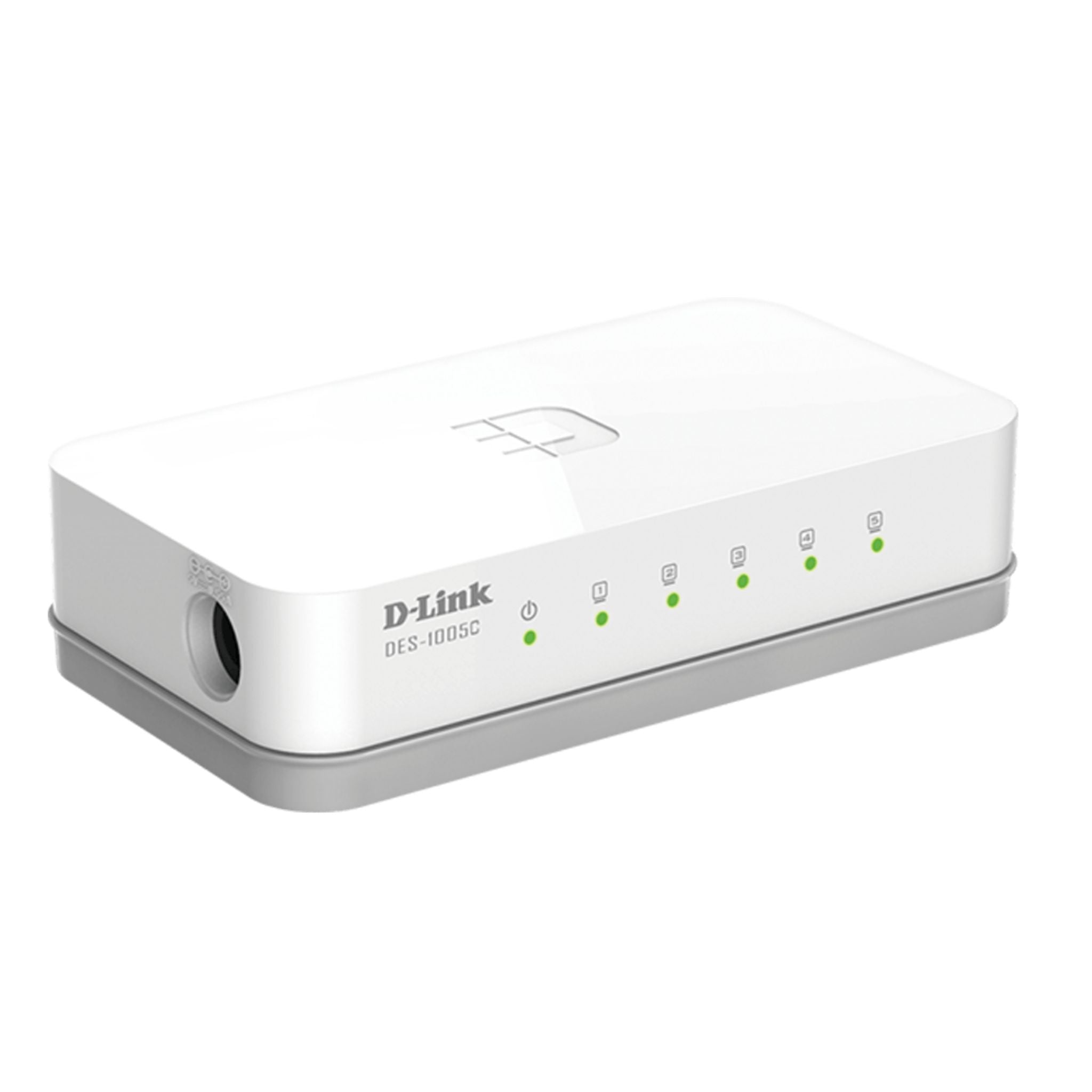 D-Link 5-Port 10/100 Mbps Unmanaged Desktop Switch (DES-1005C)