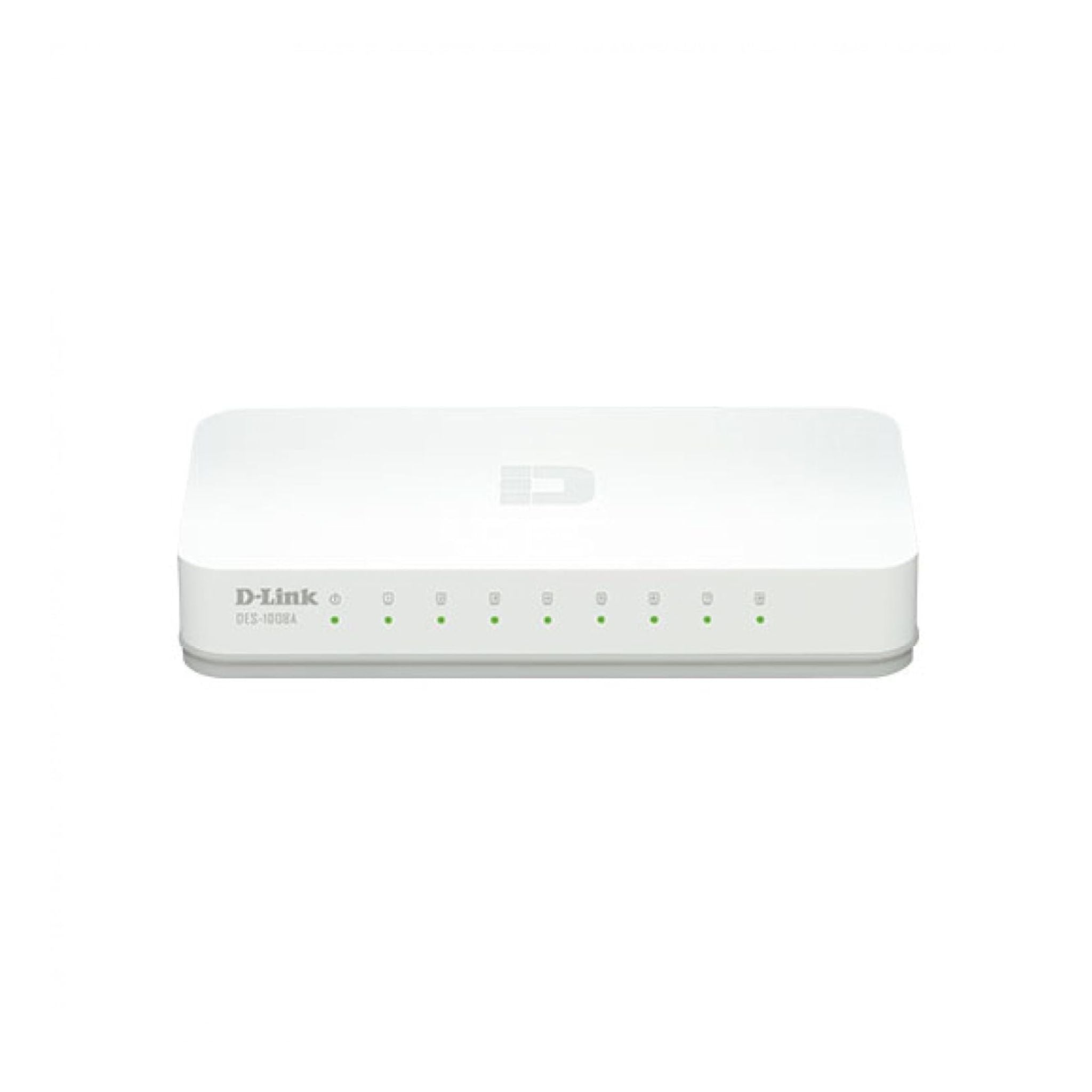 D-Link 8-Port 10/100 Mbps Unmanaged Desktop Switch (DES-1008C)