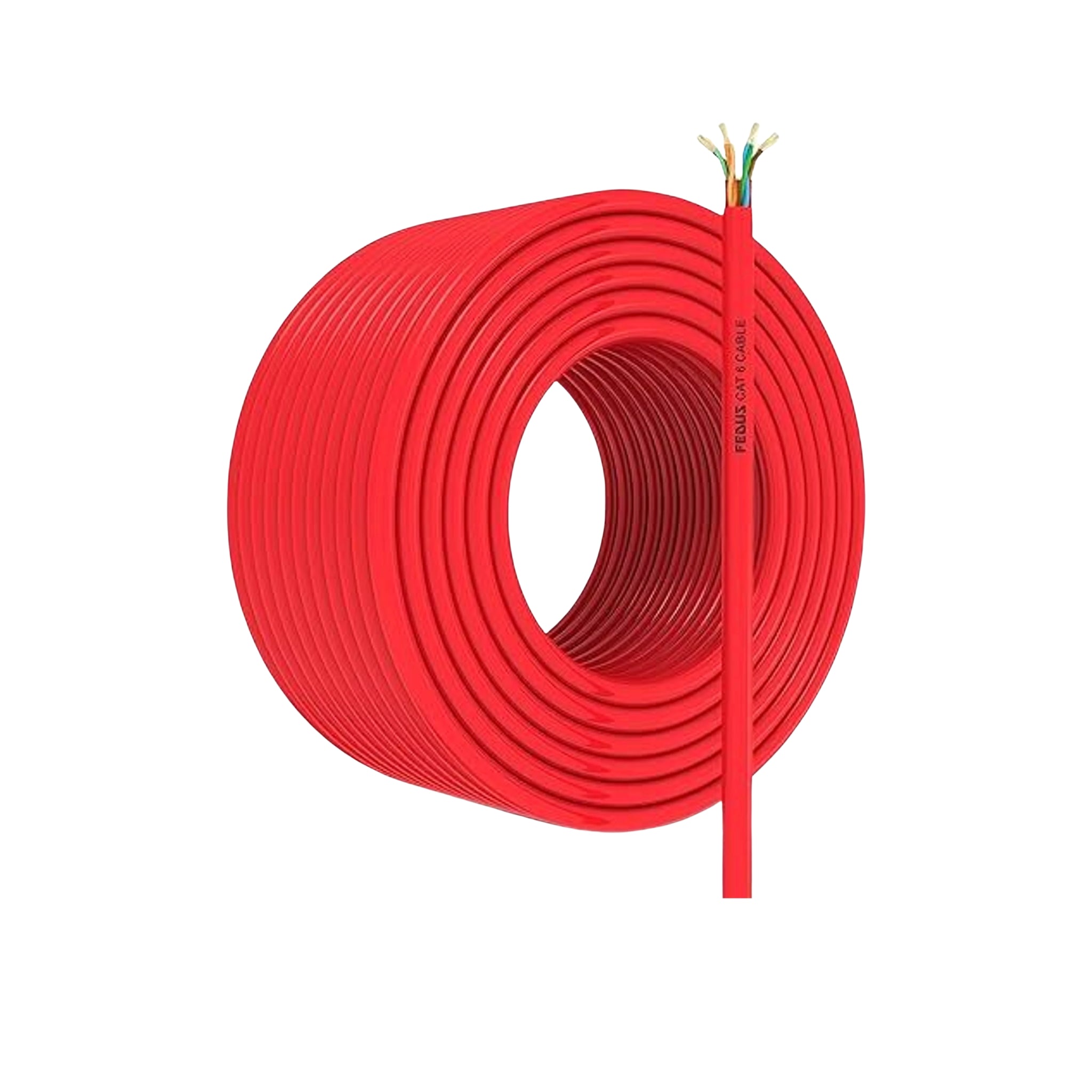 D-Link Cat6 Cable 305 Mtrs Box Red (NCB-C6UREDR-305)