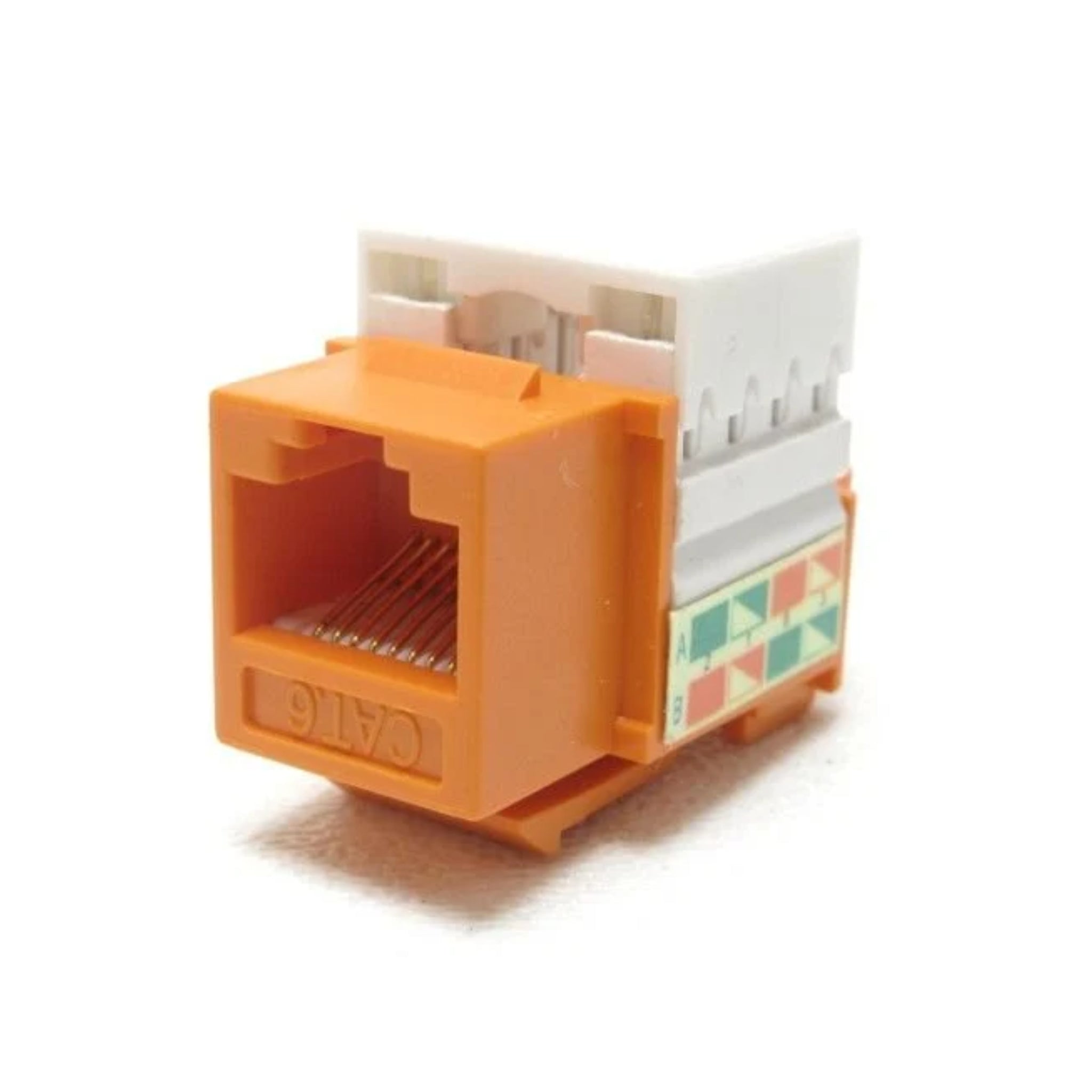 D-Link Cat 6 I/O Keystone Jack Orange (NKJ-C6ORG1B21)