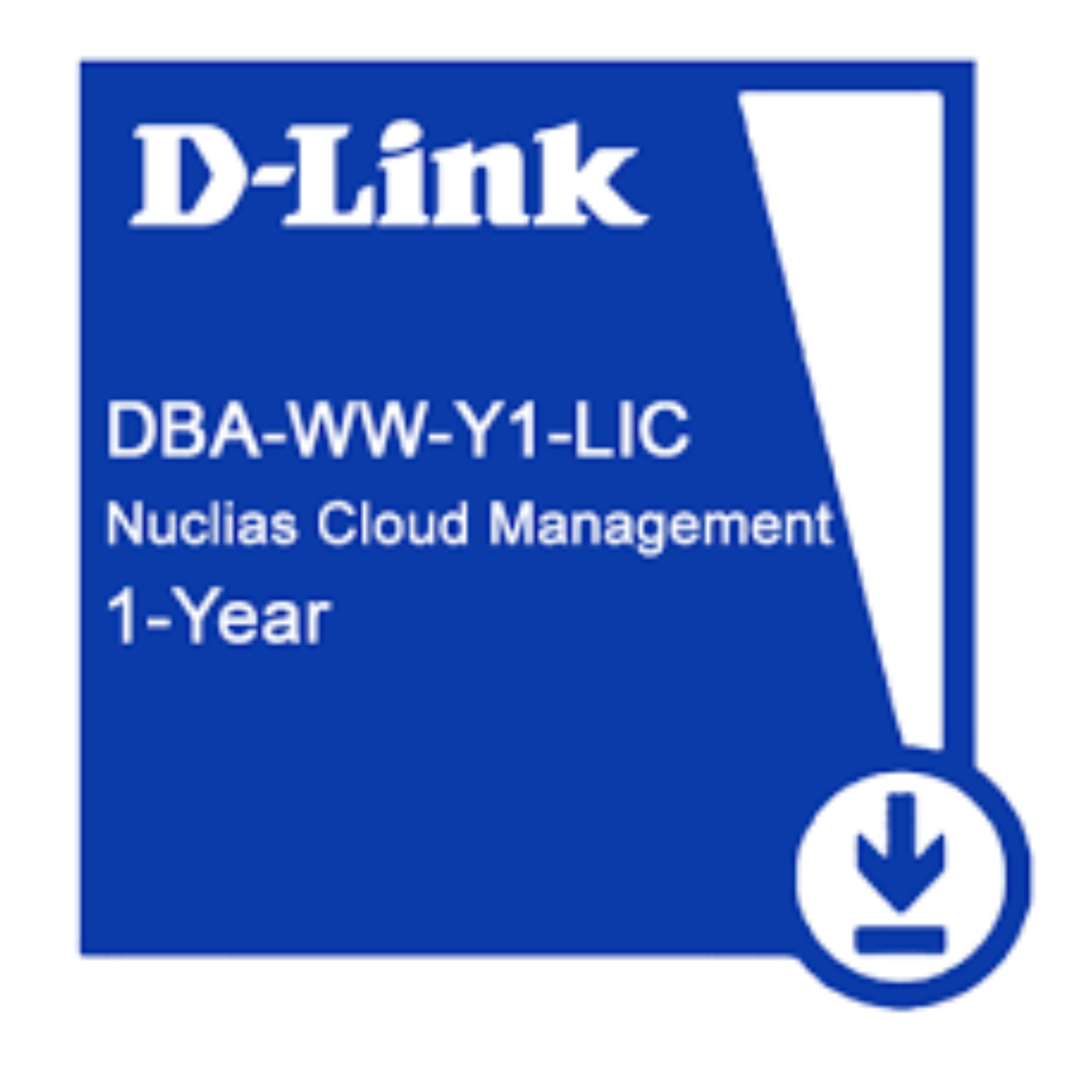 D-Link DBA-WW-Y1-LIC Nuclias Cloud Access Point License (1-Year)