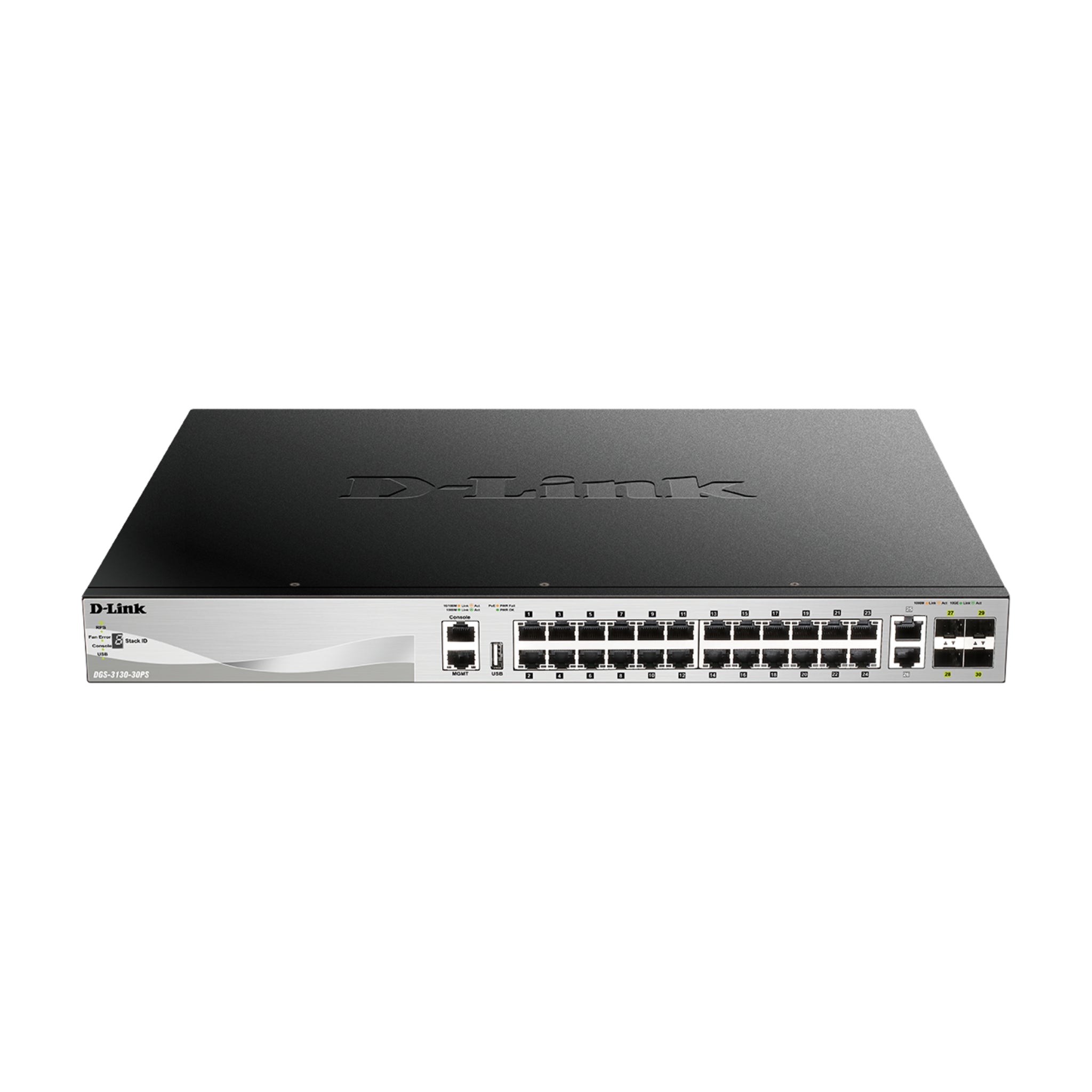 D-Link DGS-3130-30S 30-Port SFP L3 Stackable  Switch