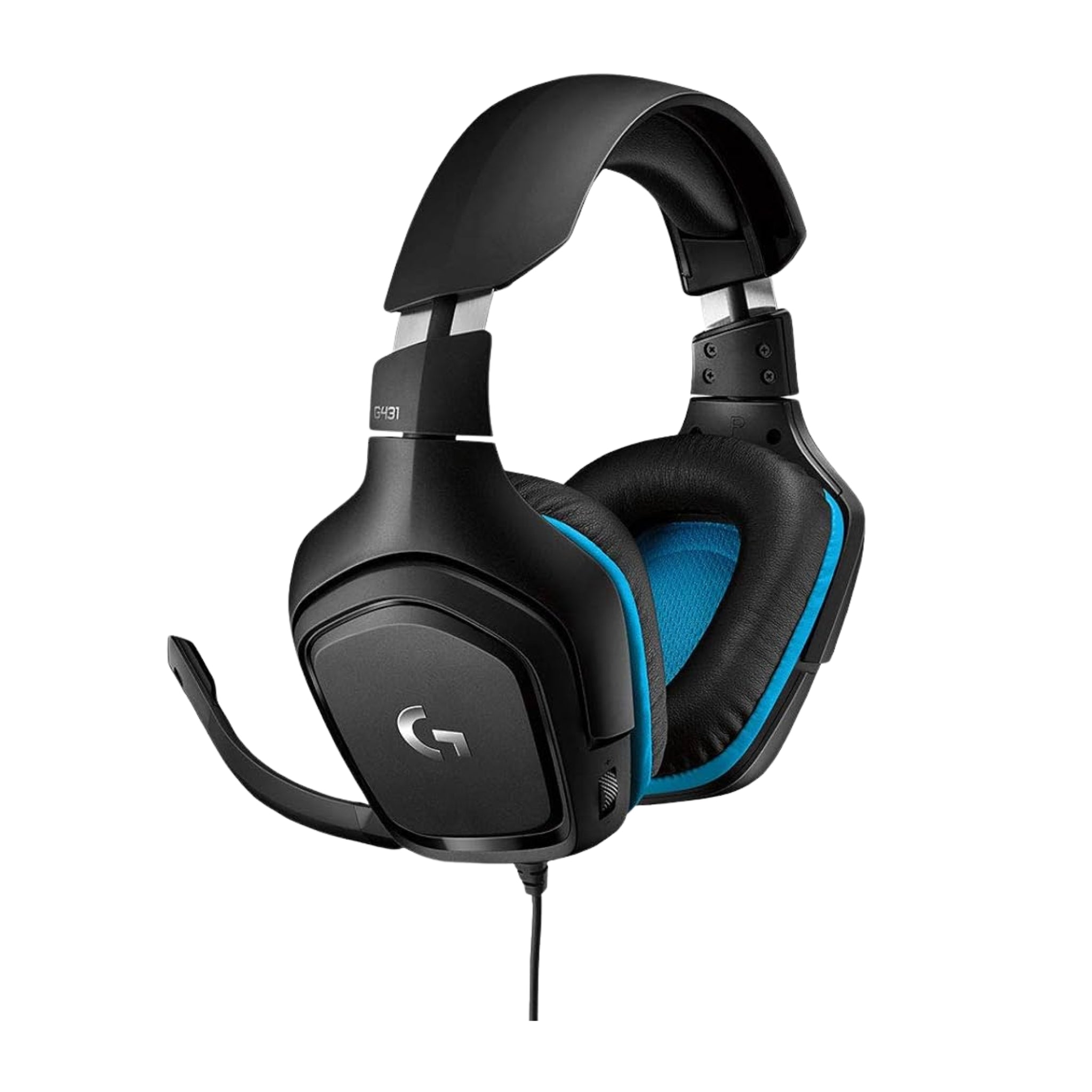 Logitech G431 Wired Gaming Headset – Black