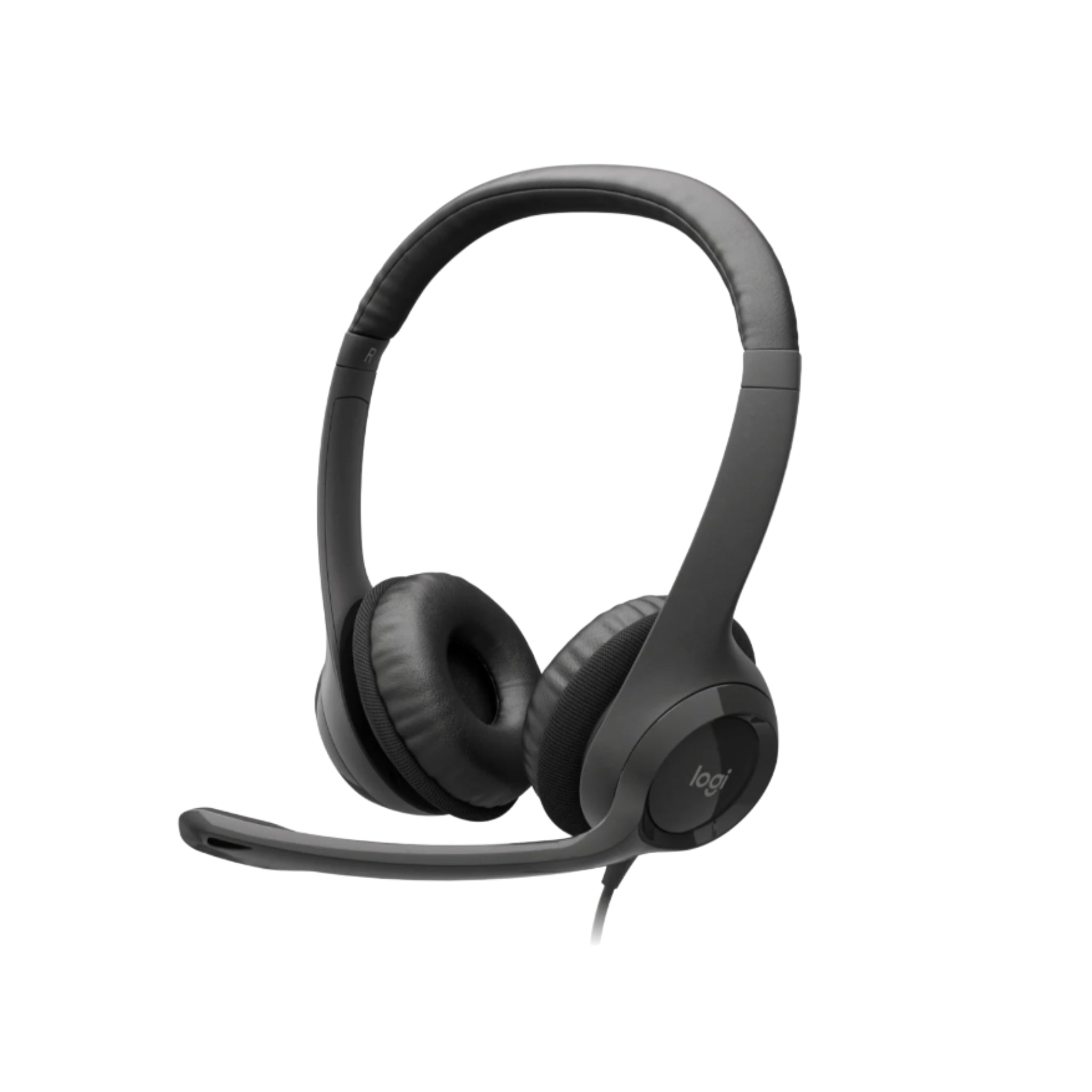 Logitech H390 USB Computer Headset Black