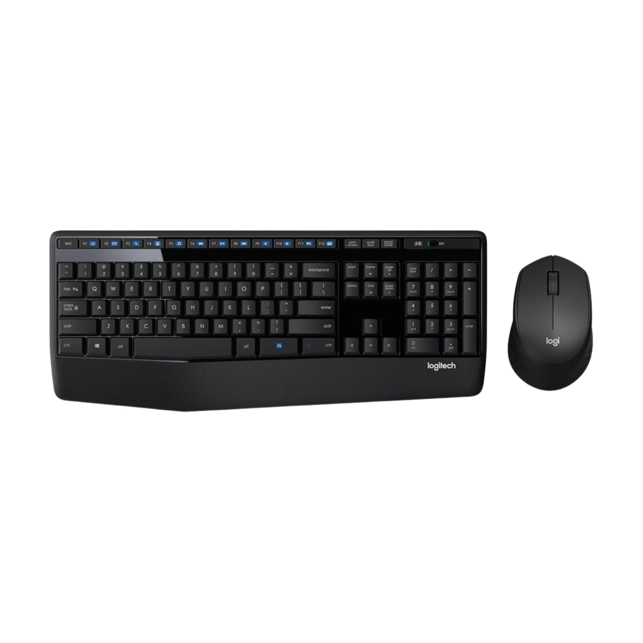 Logitech MK345 Wireless Keyboard and Mouse Combo – Black