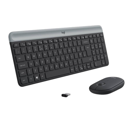 Logitech MK470 Slim Wireless Keyboard and Mouse Combo –graphite