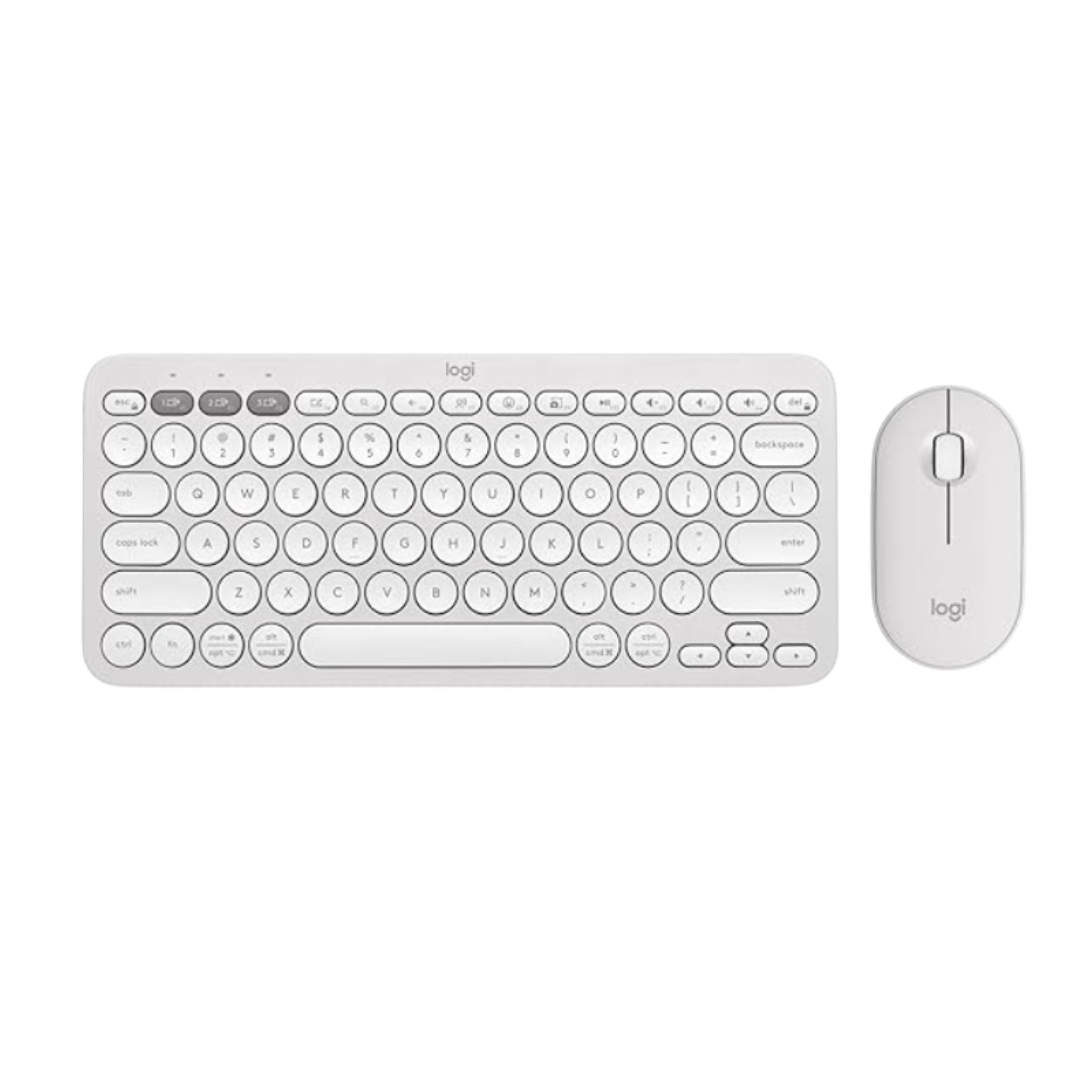 Logitech Pebble 2 Combo white
