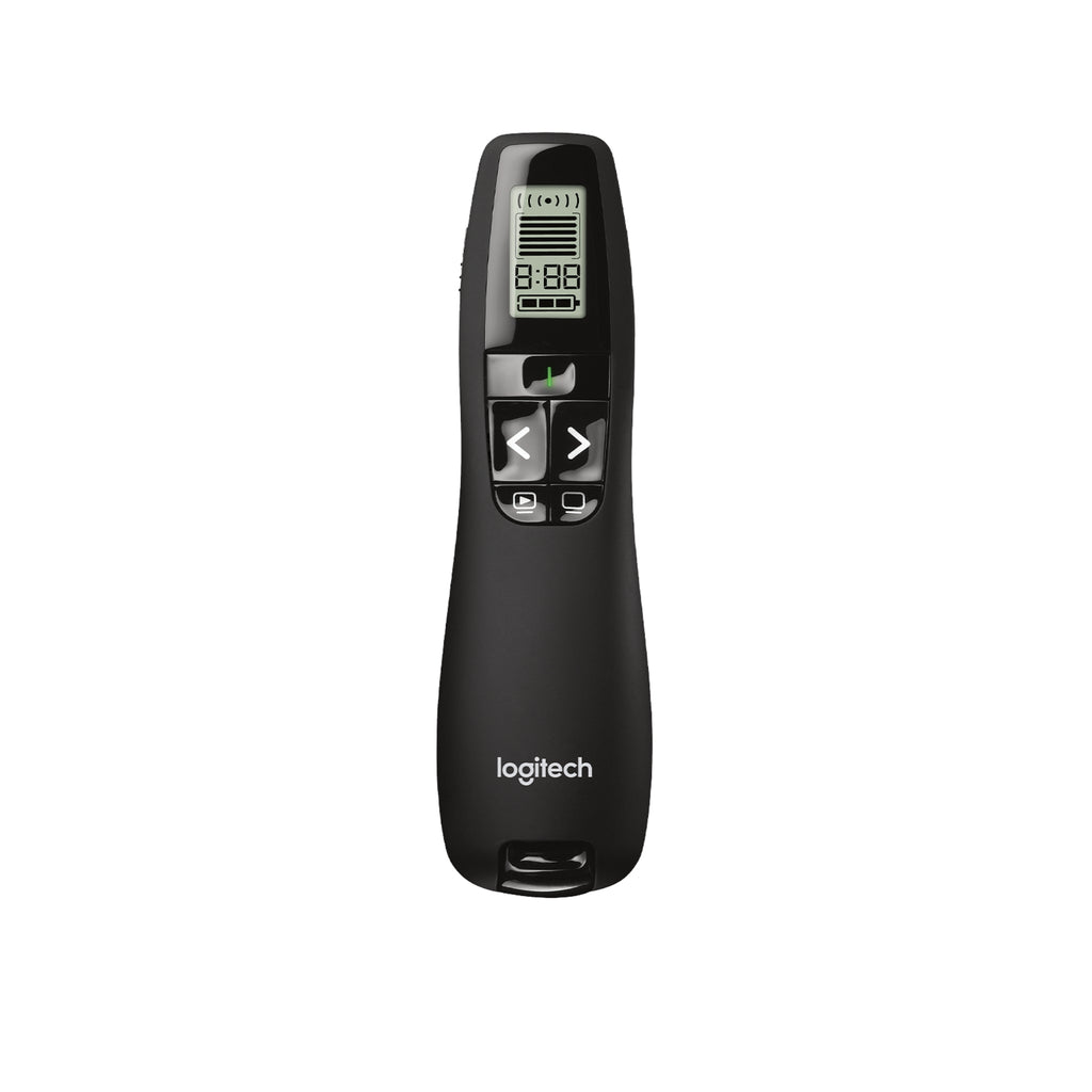 Logitech R800 Laser Presentation Remote With LCD display for time tracking