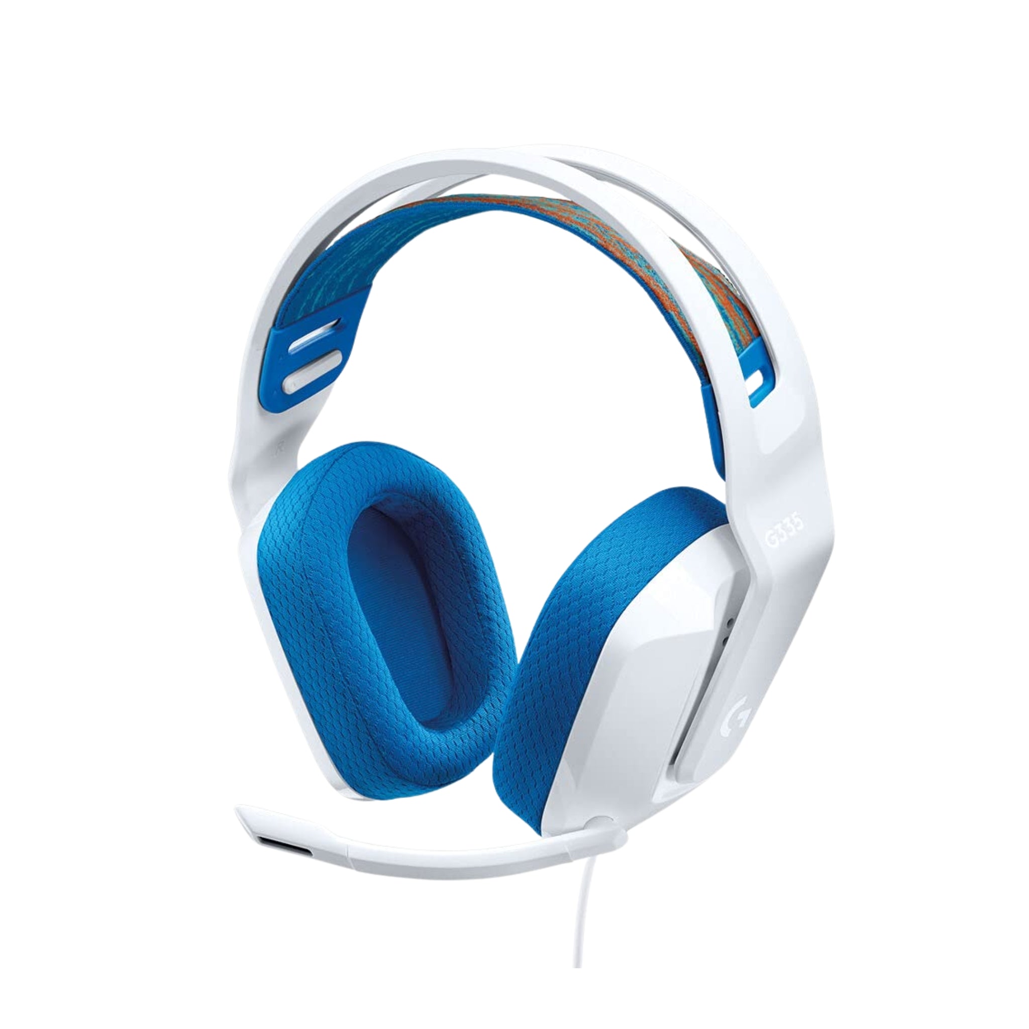 Logitech G335 Wired Gaming Headset white
