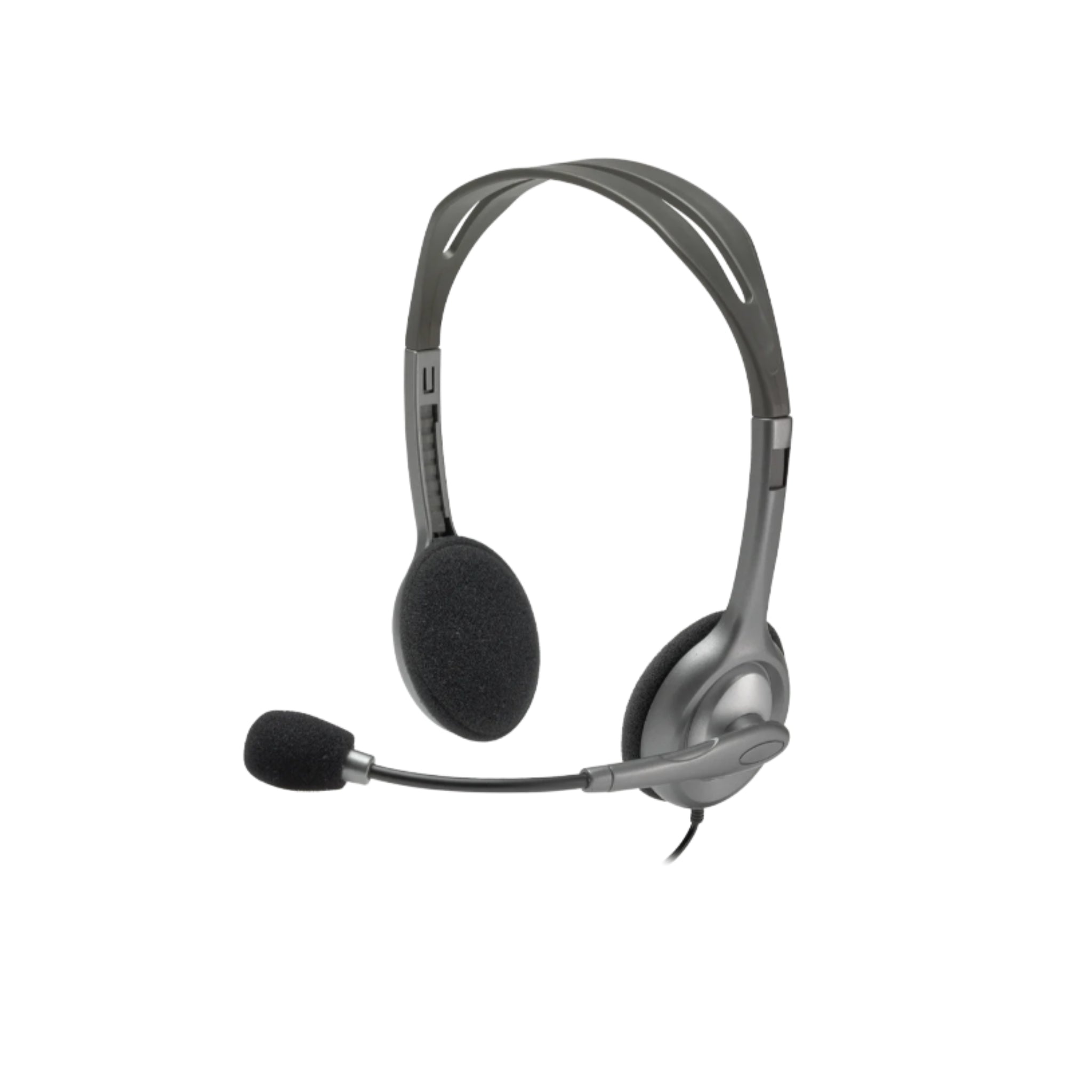 Logitech H110 Stereo Headset 3.5mm dual plug computer headset