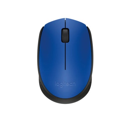 Logitech M171 Wireless Mouse Blue-Black