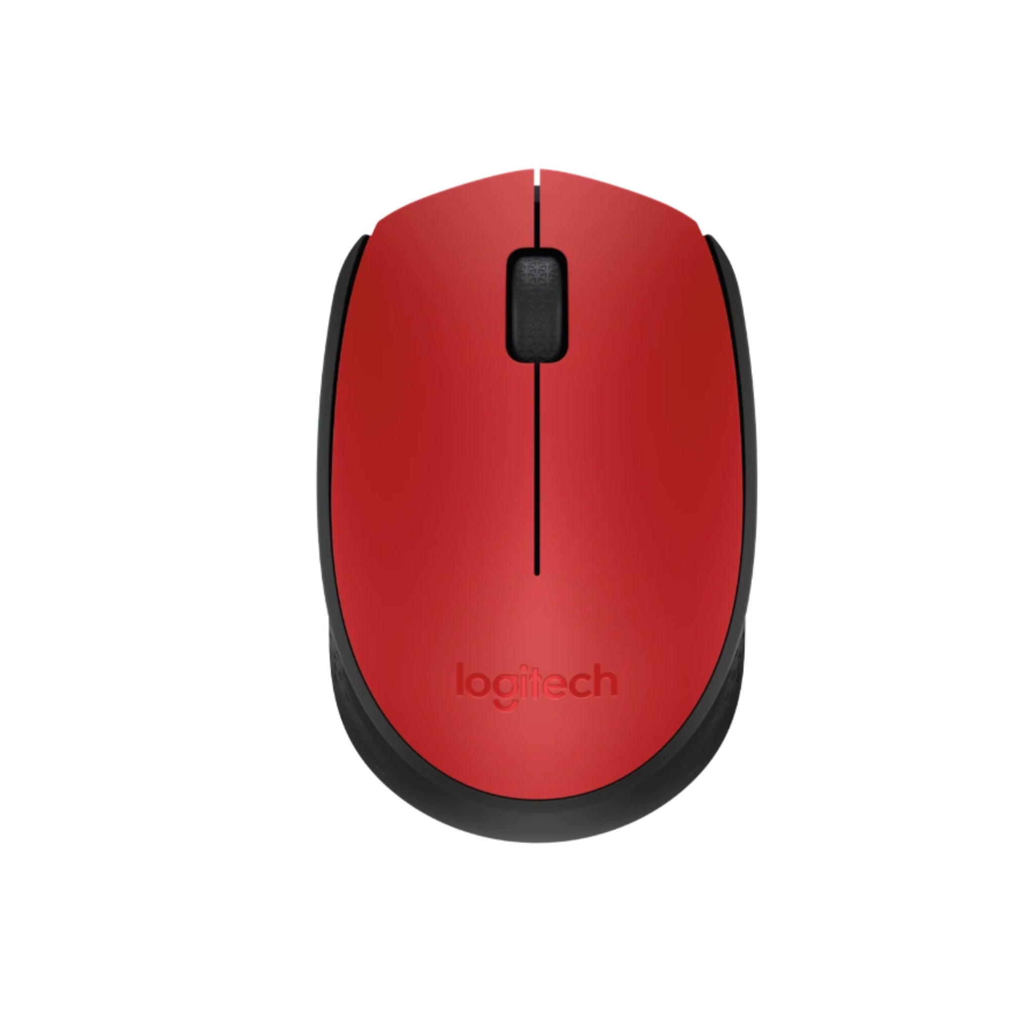 Logitech M171 Wireless Mouse Red-Black