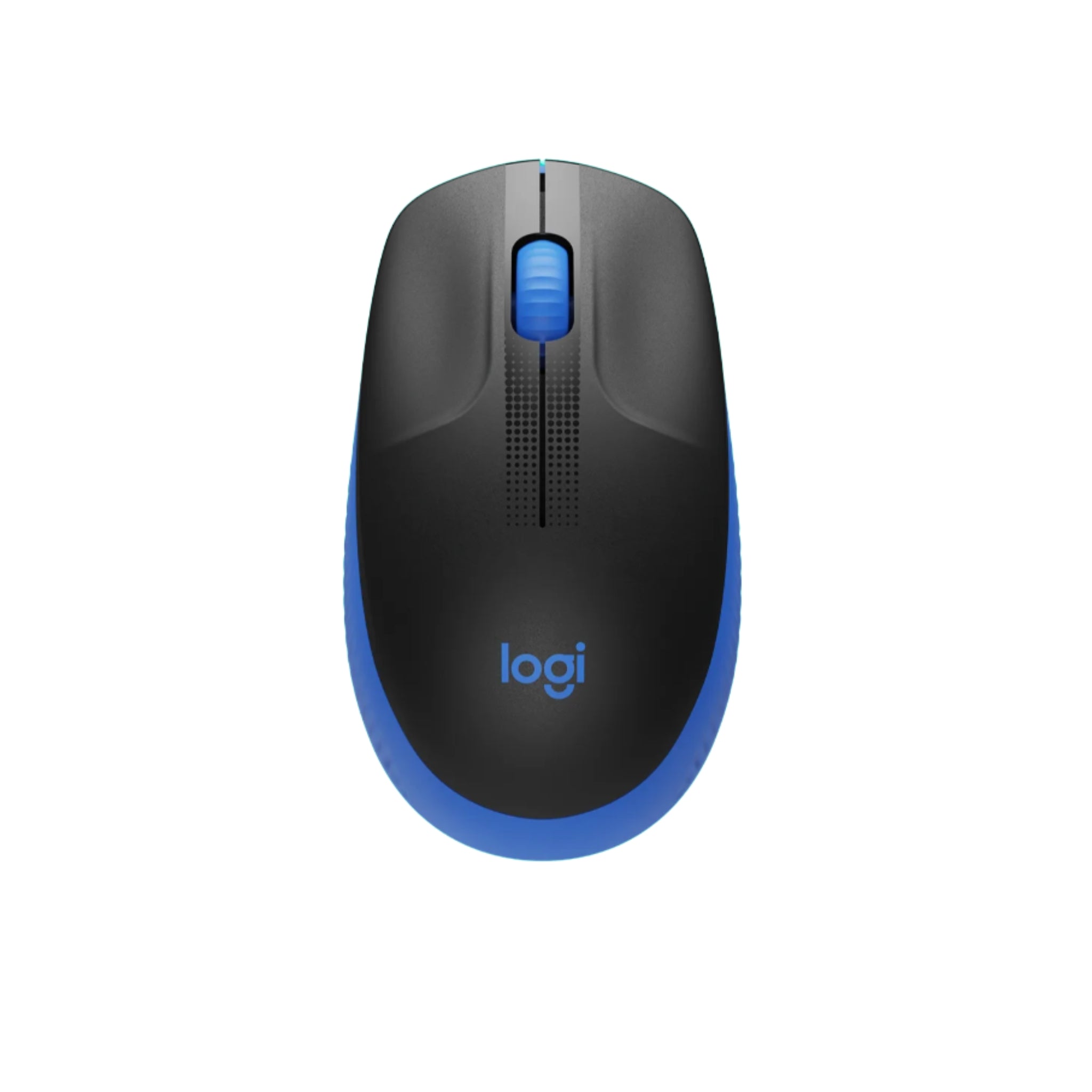 Logitech M190 Full-Size Wireless Mouse Blue