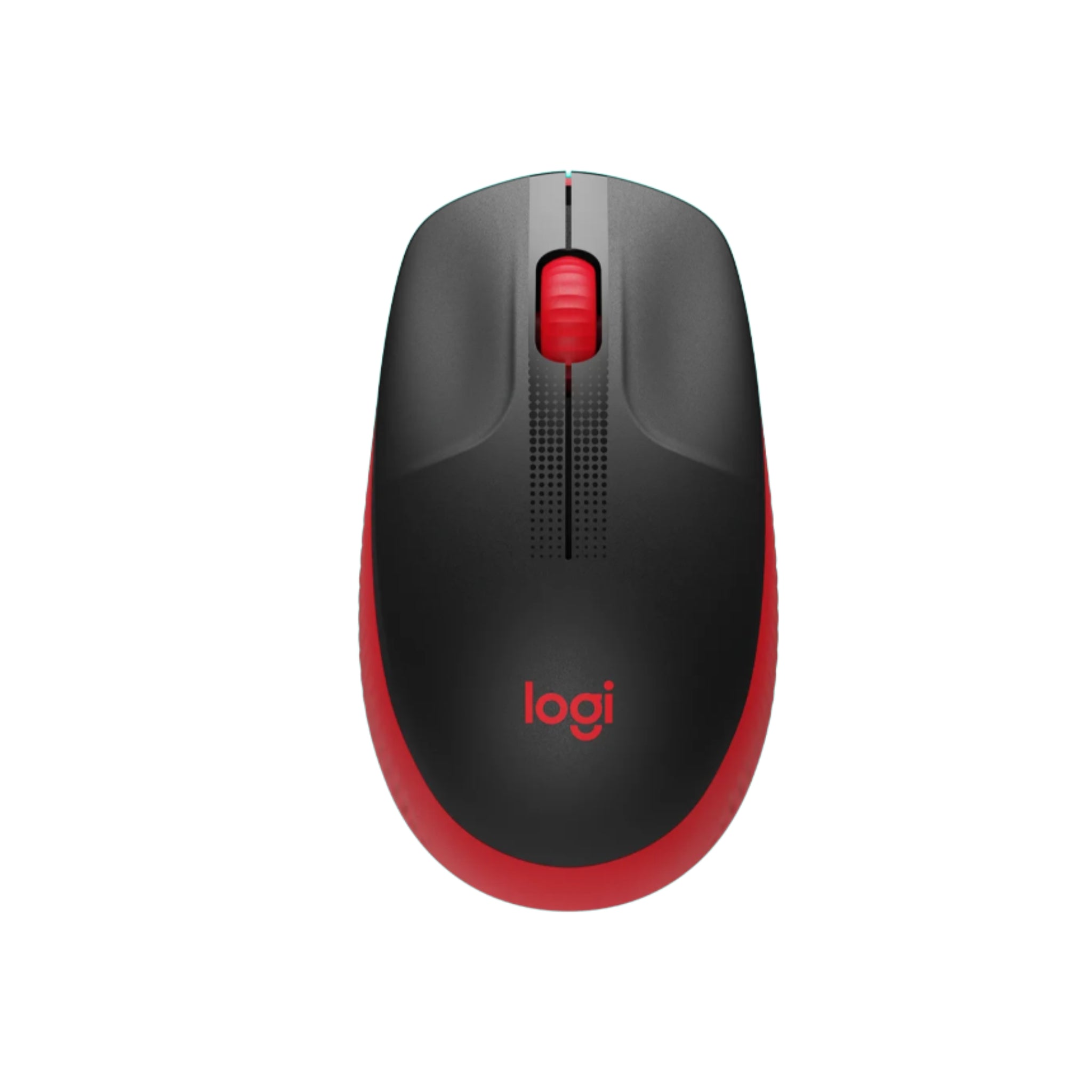 Logitech M190 Full-Size Wireless Mouse Red