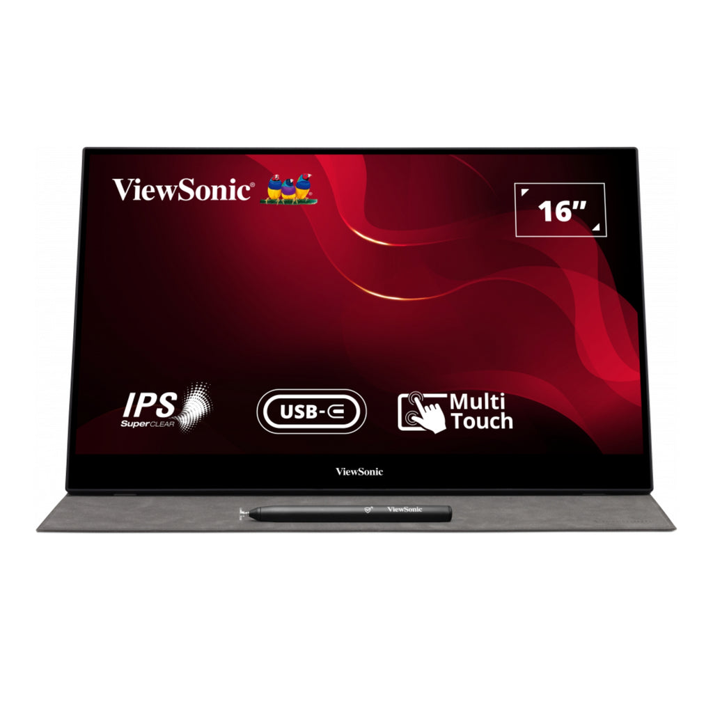 ViewSonic TD1655 16” USB-C Multi-Touch Portable Monitor  