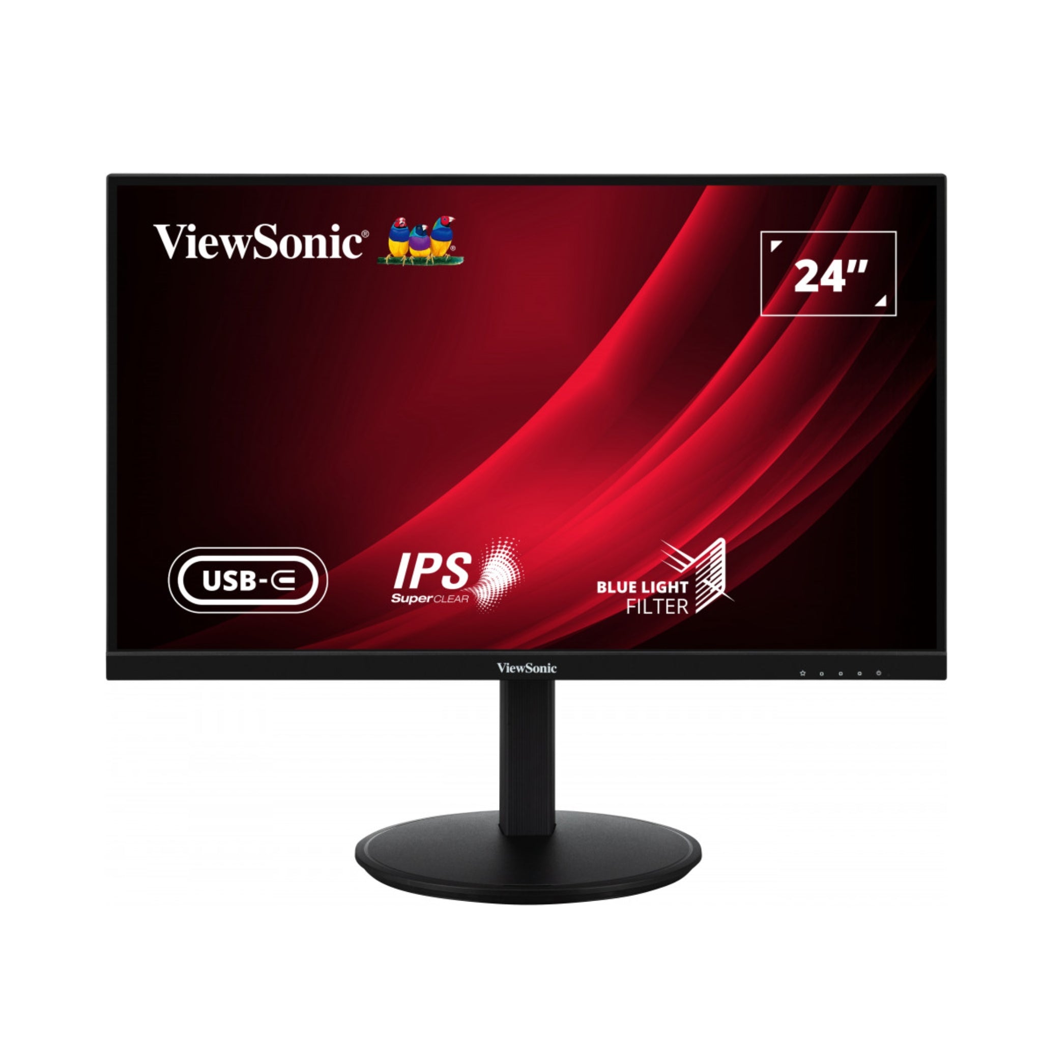 ViewSonic VG2409-MHU 24” Full HD USB-C Monitor with Dual Speakers