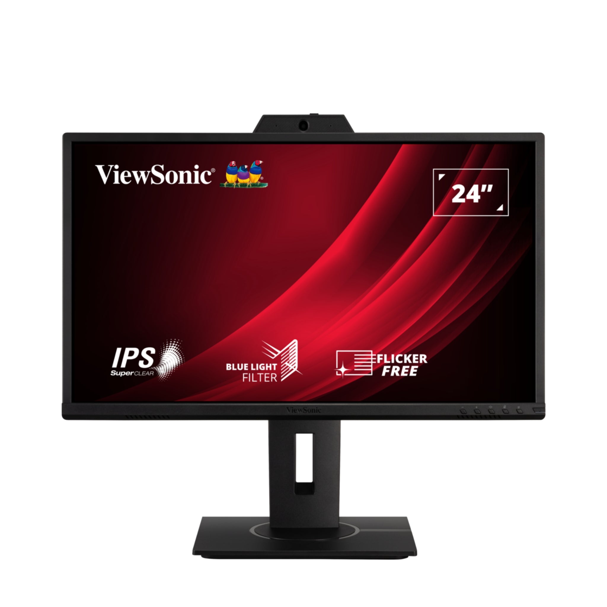 ViewSonic VG2440V 24” IPS Full HD Video Conferencing Monitor