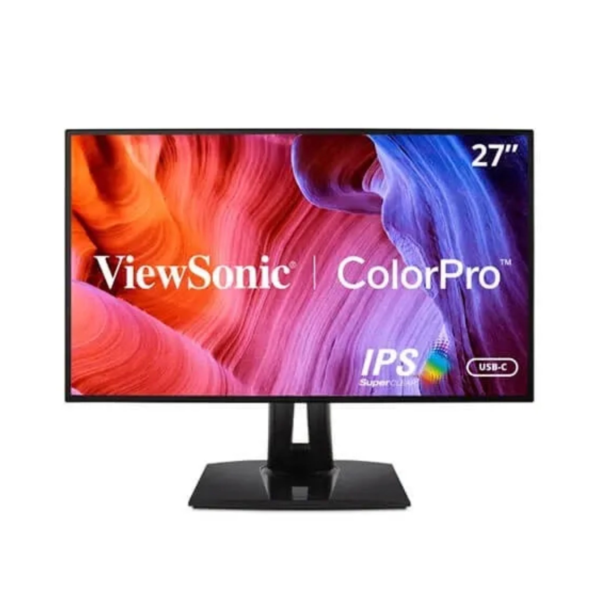 ViewSonic VP2768A 2K Pantone validated 100% sRGB monitor with docking station design